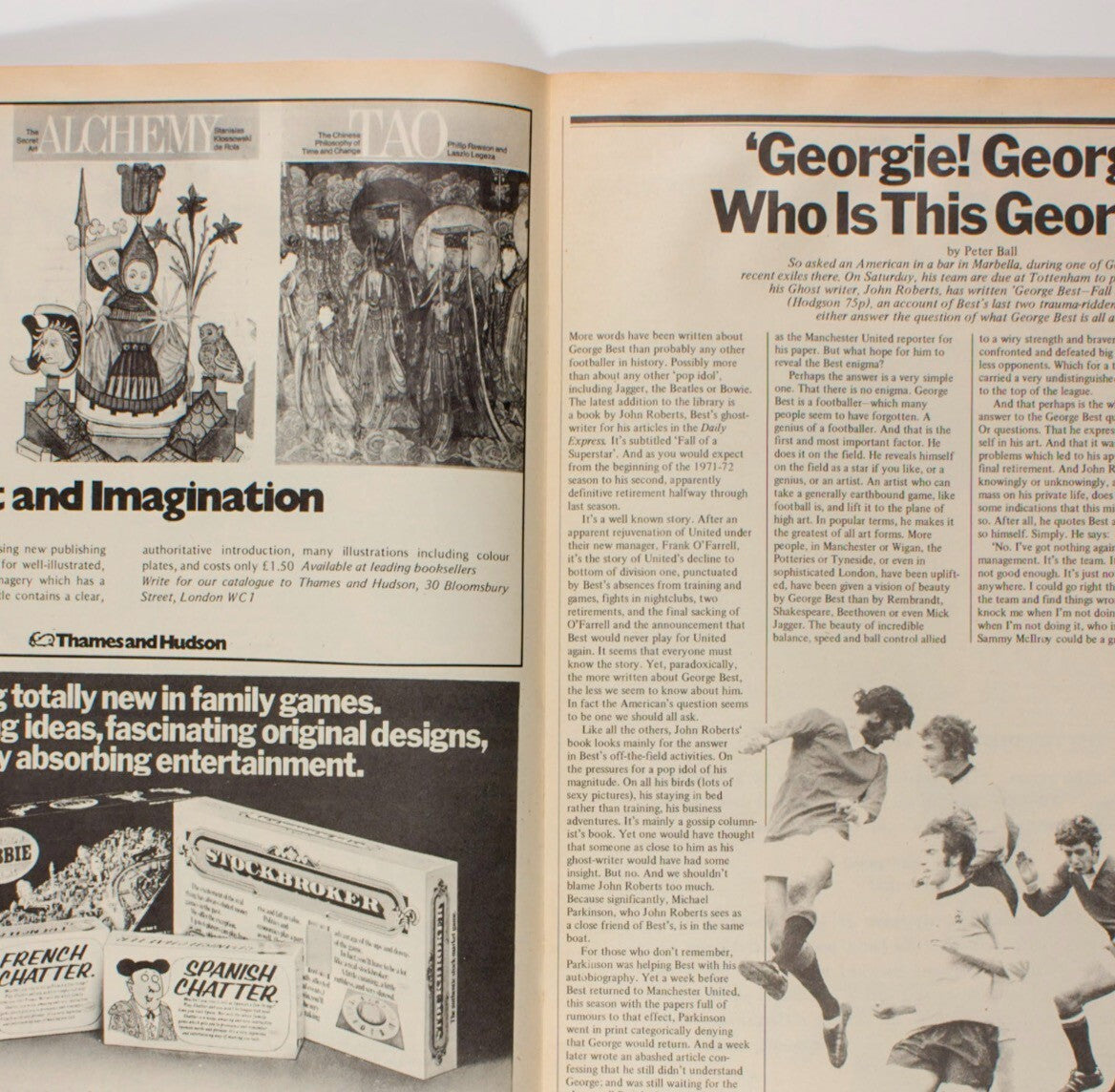 George Best LOUIS FALCO Incredible String Band TIME OUT November 1973 El Topo UK