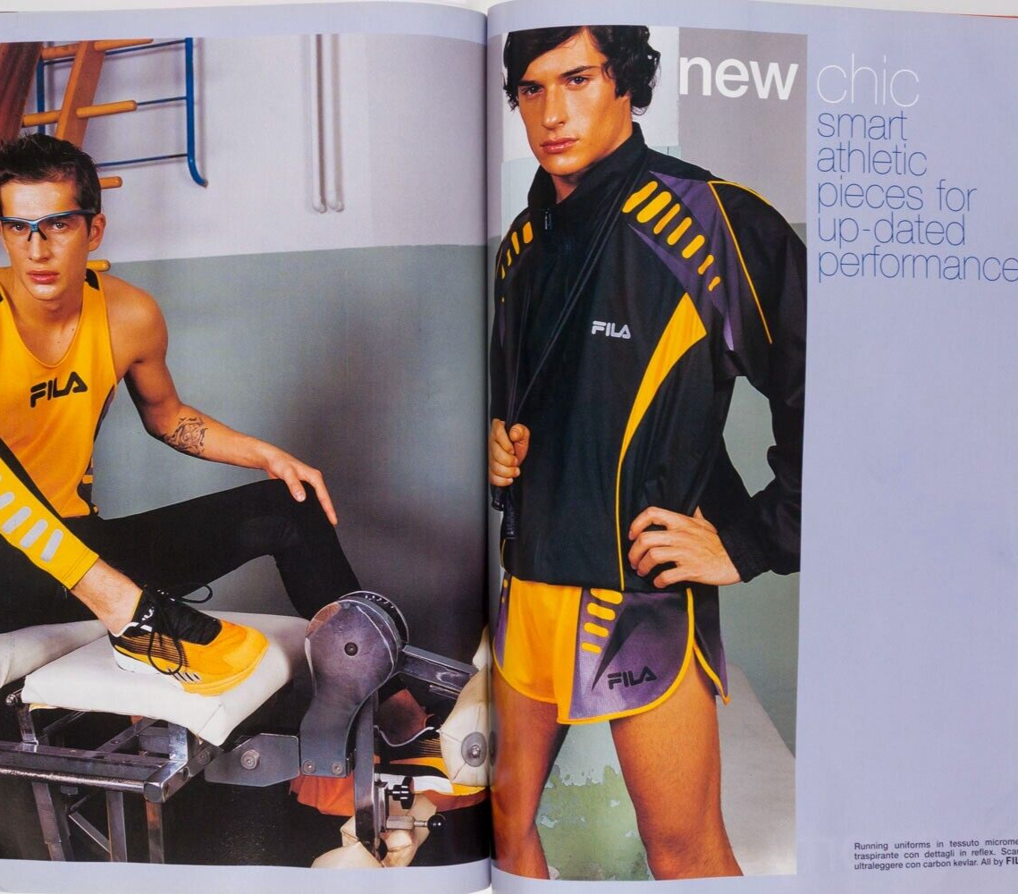 BRUCE WEBER Carlsson Twins ALDRIDGE Bill Gentle LACOSTE Prada L'UOMO VOGUE 2001