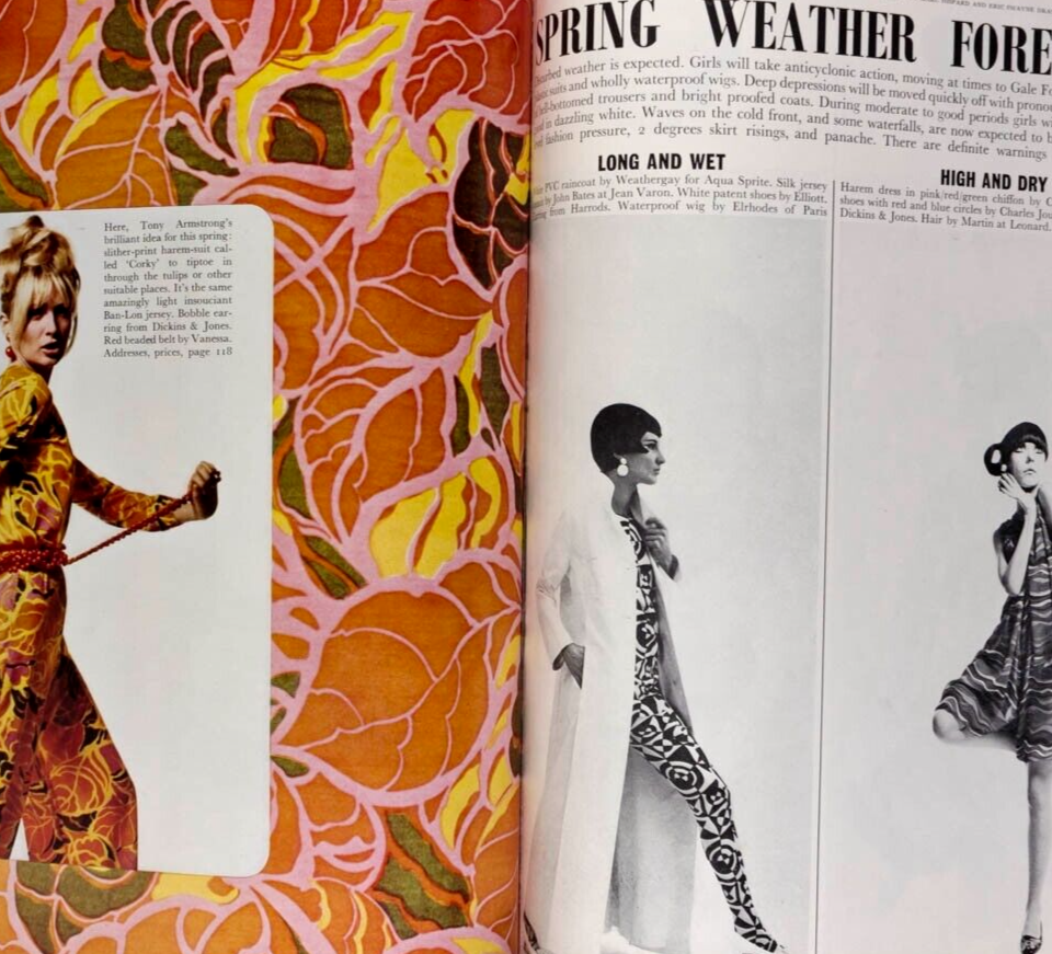 BRITT EKLAND Sellers PEGGY MOFFIT Queen magazine March 1966 Vancouver PETER COOK
