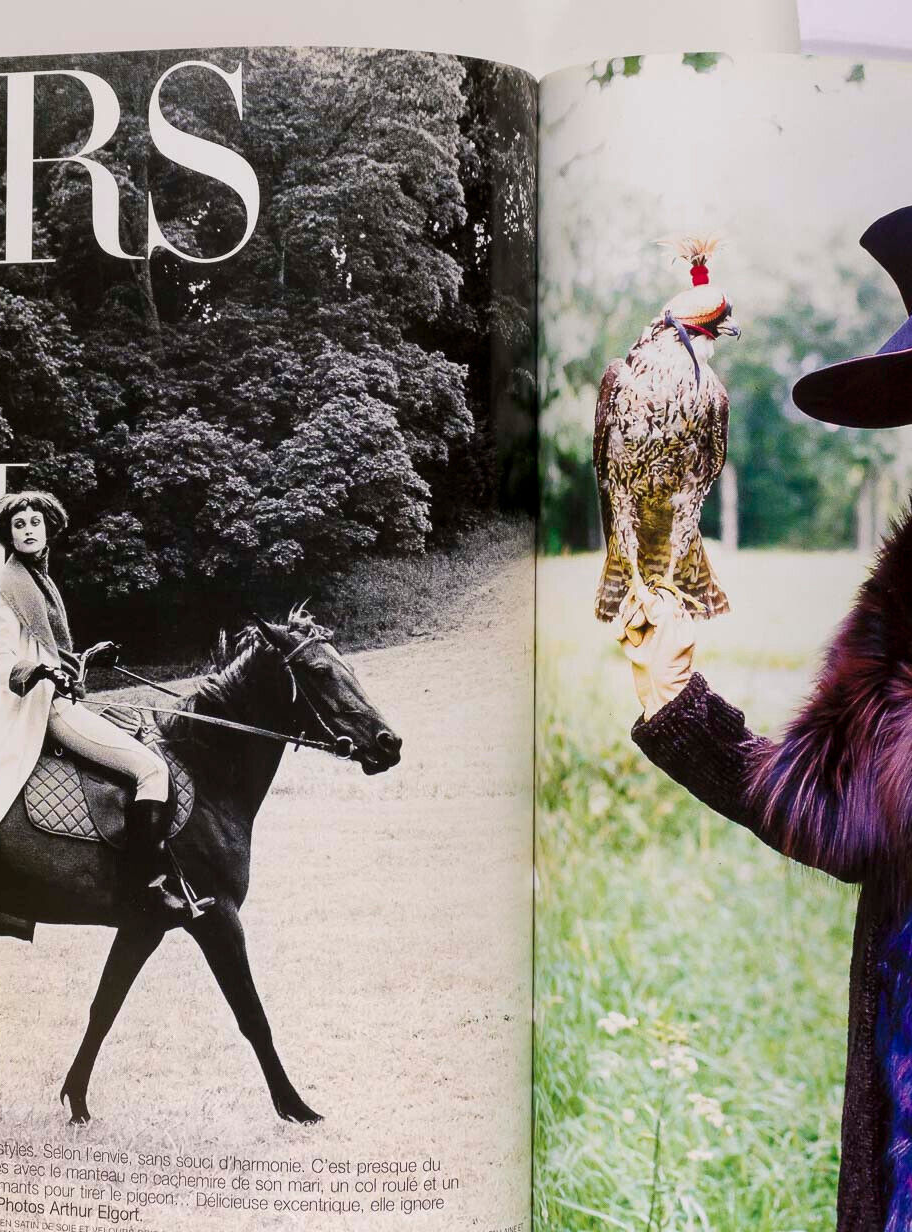 KATE MOSS Lady Diana RUPERT EVERETT Manolo Blahnik PARIS VOGUE 1997 October MODE