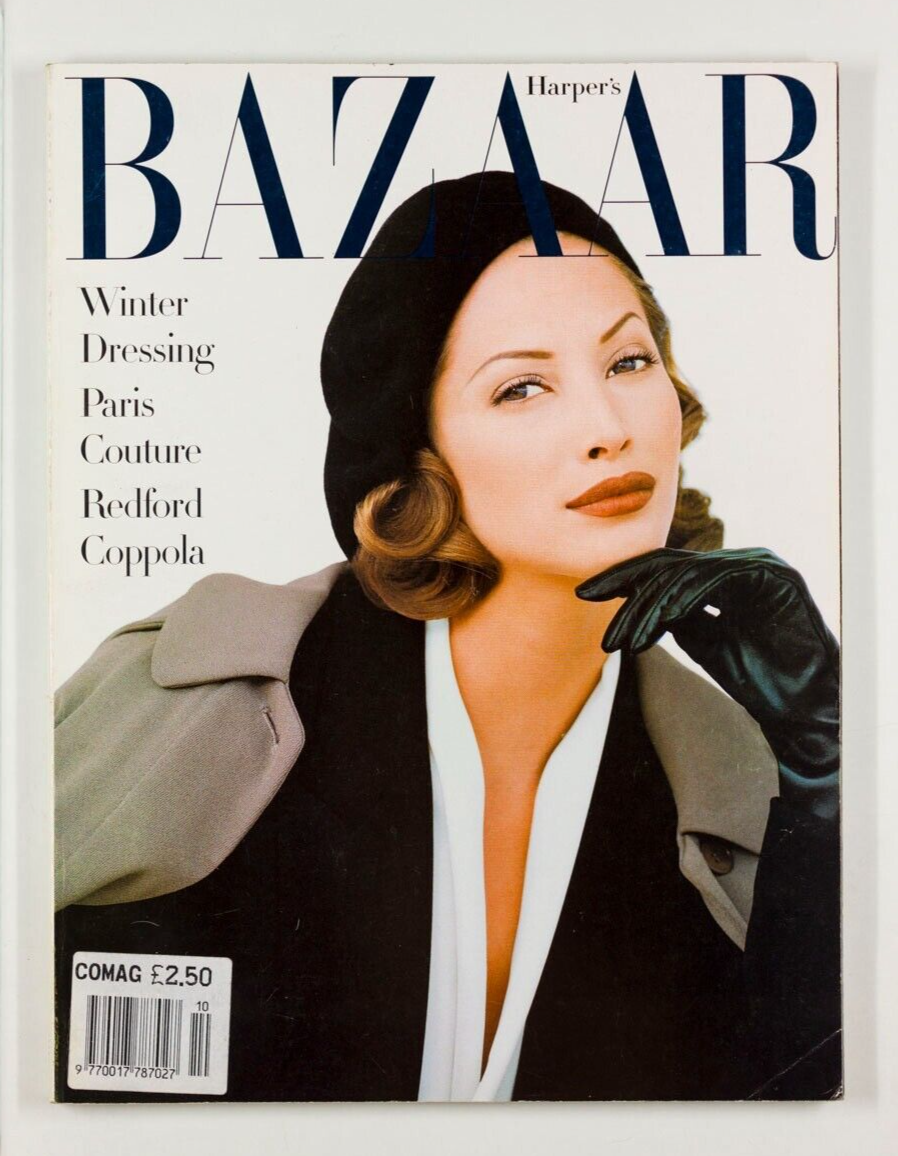 Christy Turlington KATE MOSS Helena Christensen COPPOLA Couture HARPER'S BAZAAR