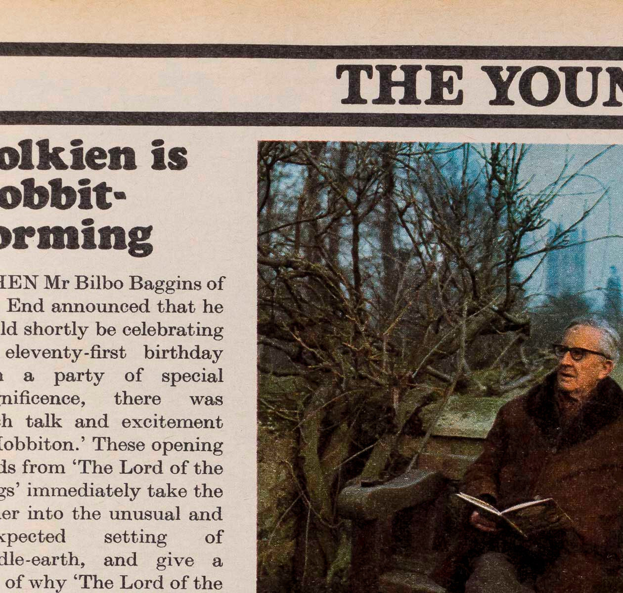 JRR TOLKIEN Robert Wise Andromeda Strain STONEHENGE Boudicca UK Observer magzine