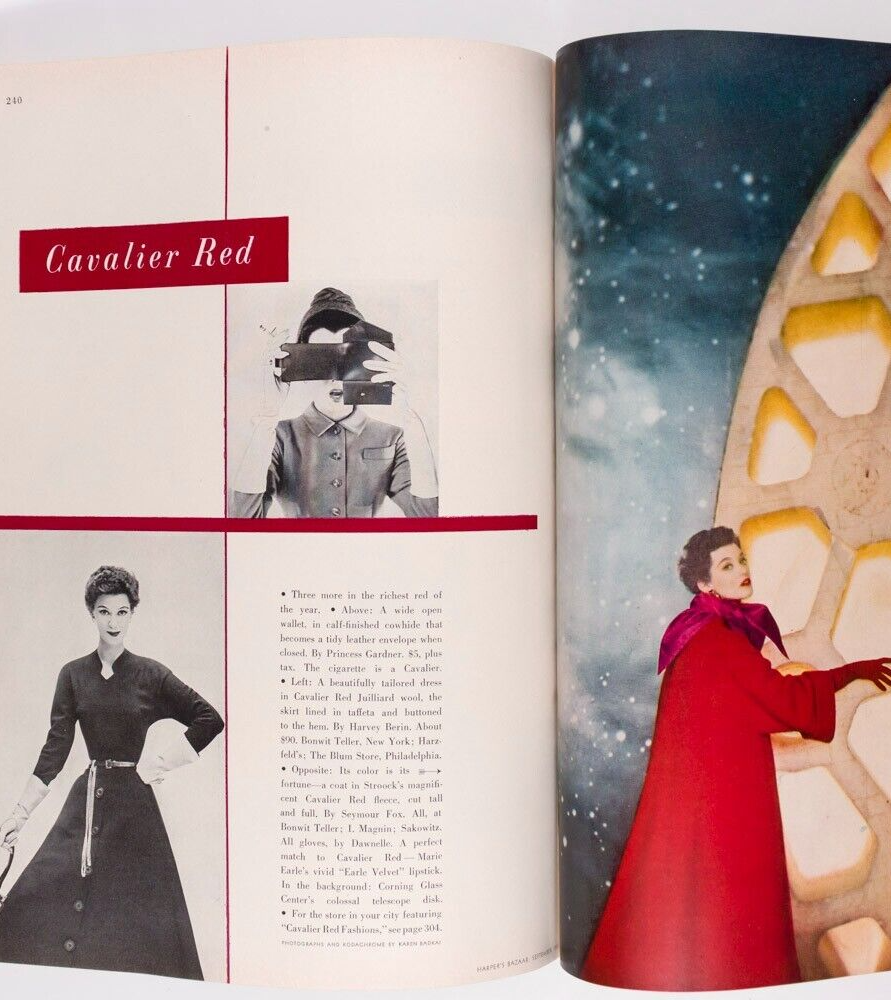 ANDY WARHOL Balenciaga MATISSE Harpers Bazaar 1951 September GAUDI Avedon PARIS