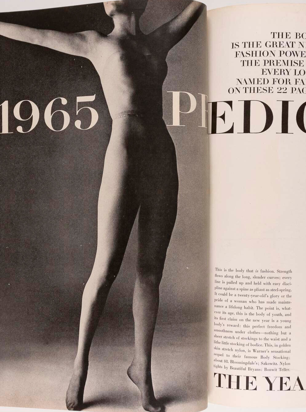 Brigitte Bauer JEAN SHRIMPTON Penn VOGUE January 1965 Pucci NORMAN PARKINSON vtg