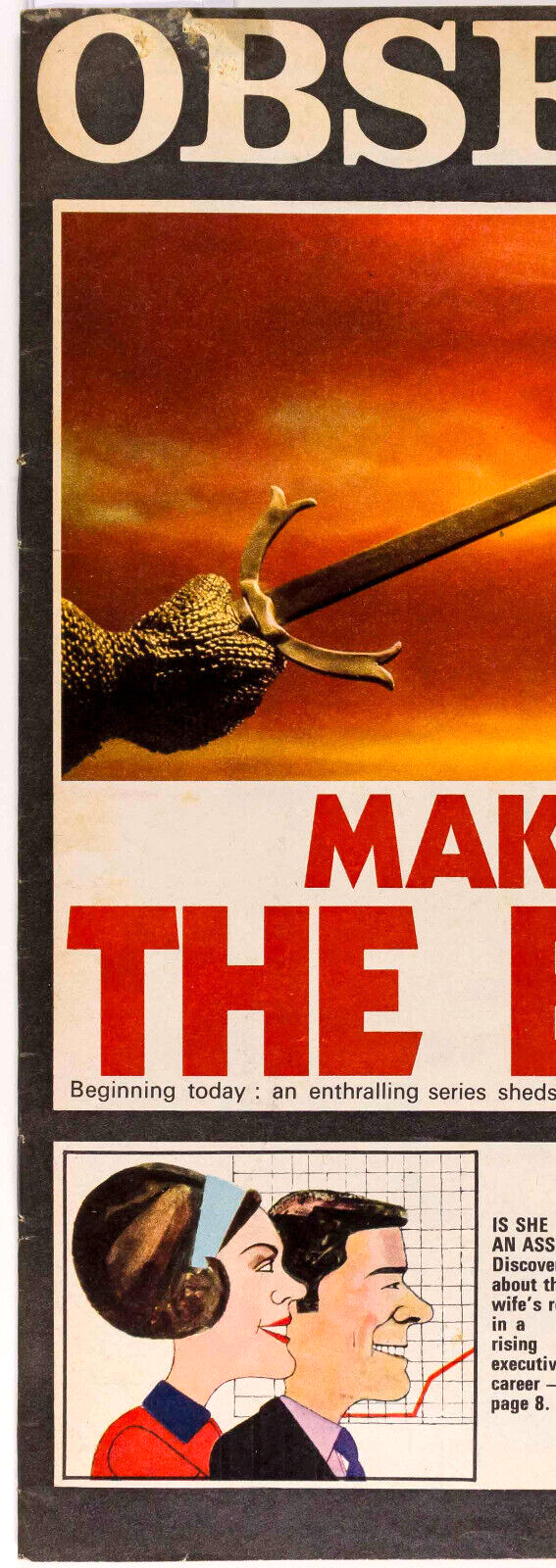 JRR TOLKIEN Robert Wise Andromeda Strain STONEHENGE Boudicca UK Observer magzine