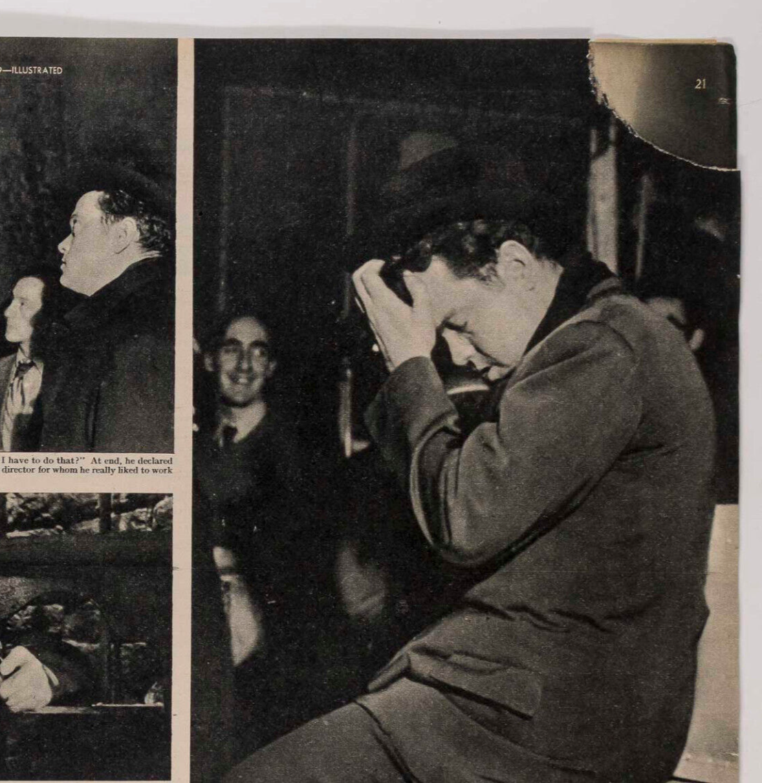 Vivien Leigh LAURENCE OLIVIER Orson Welles THIRD MAN Japan  ILLUSTRATED magazine