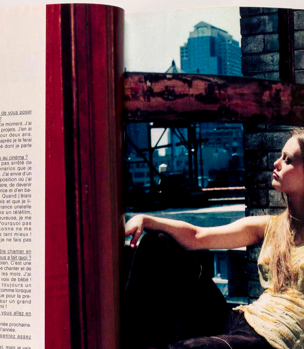 Vanessa Paradis PHILIPPE STARCK Collections ELLE FRANCE magazine 8 1992 Kidswear