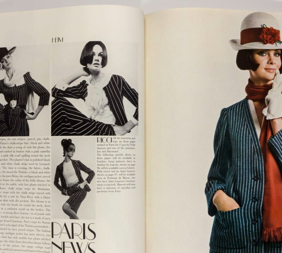 Paris HELMUT NEWTON Chrissie JEAN SHRIMPTON Courreges MARLA LANDI Vuillard VOGUE