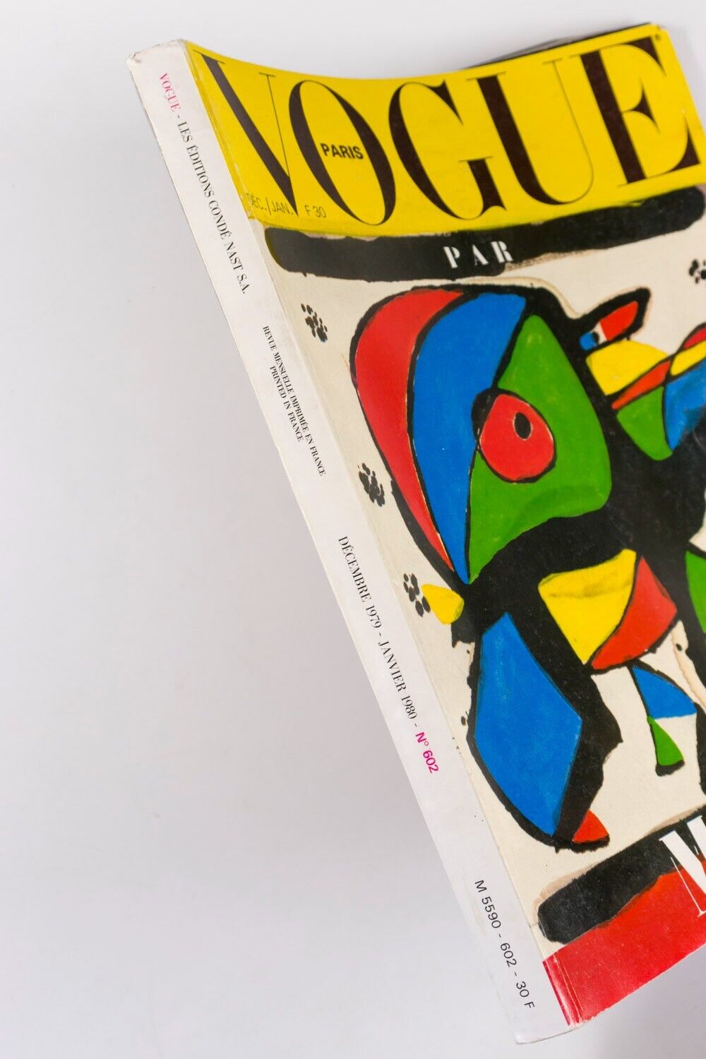 Joan Miro HELMUT NEWTON Horst GRUAU Janice Dickinson HCB Kim Alexis PARIS VOGUE