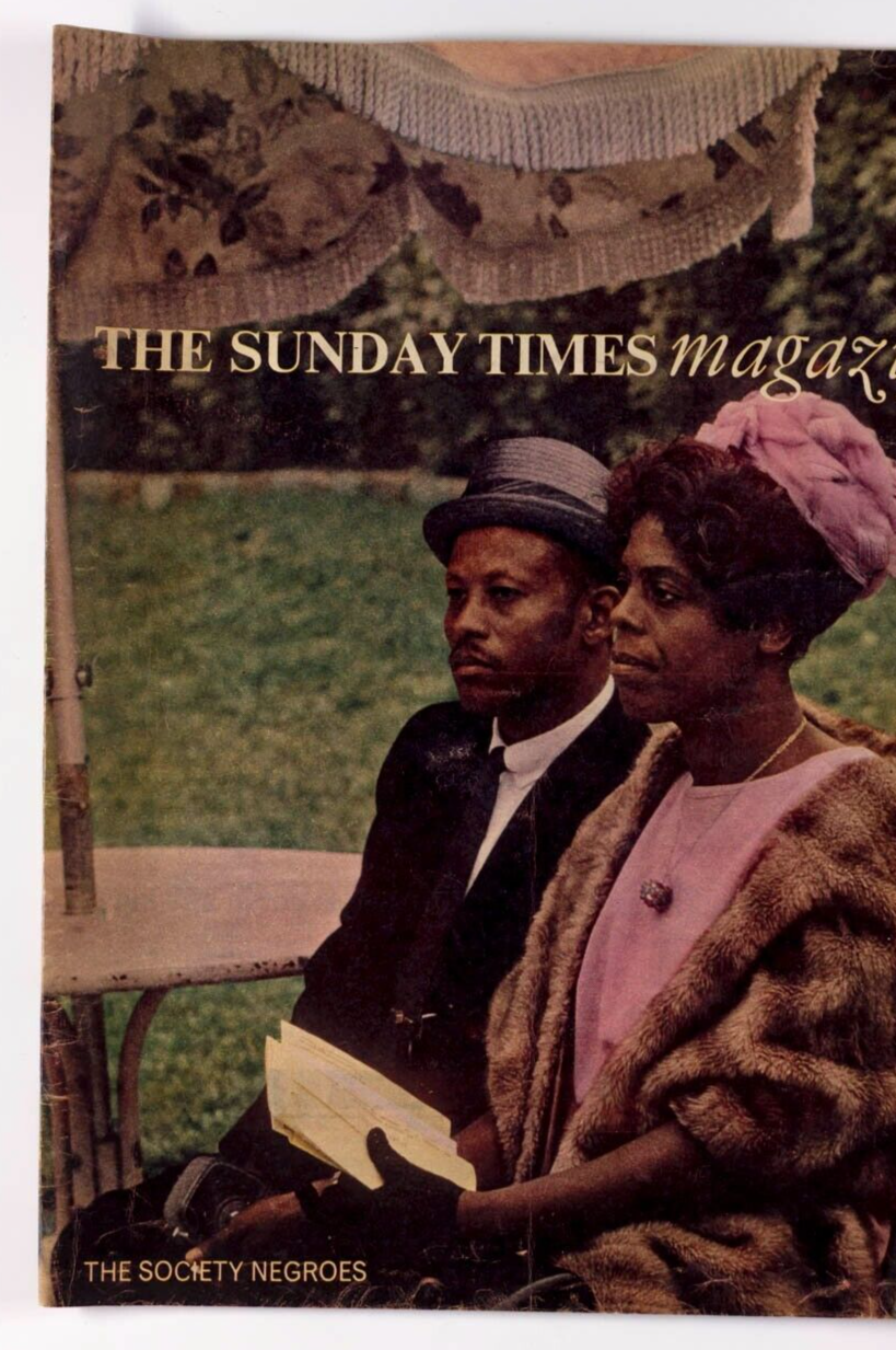 EVE ARNOLD Molyneux EDUARDO PAOLOZZI Paulene Stone SUNDAY TIMES MAGAZINE vtg ART
