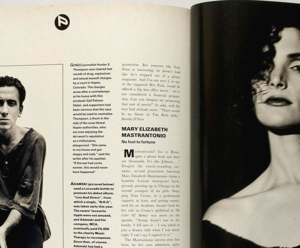 Kate Moss CORINNE DAY John Waters THE FACE magazine 1990 July MARSHALL JEFFERSON