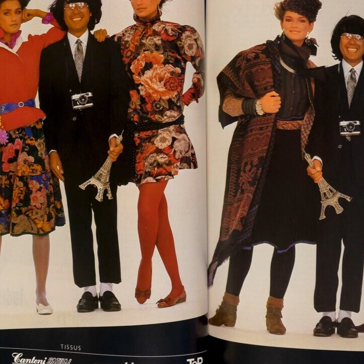 ANDREA MALKIEWICZ Cannes HELMUT NEWTON Horst CYRIELLE CLAIRE Kenzo PARIS VOGUE