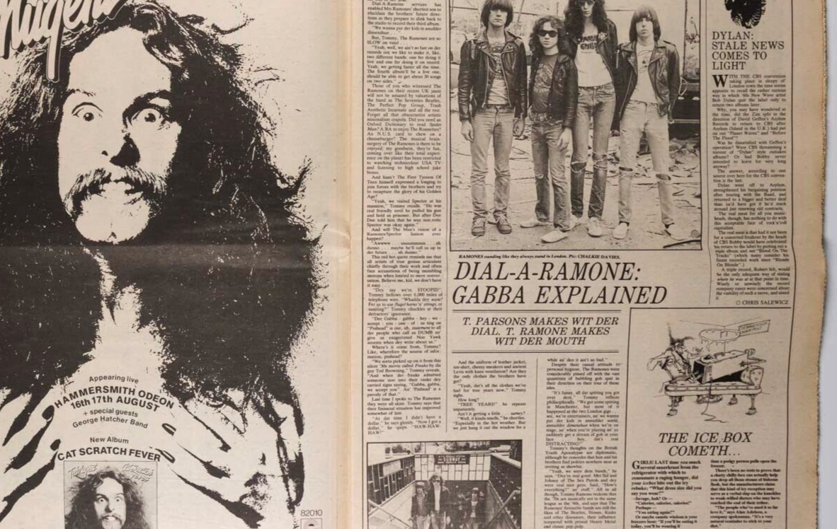 Sex Pistols ROMAN POLANSKI Patti Smith BEACH BOYS The Ramones ELO - NME magazine