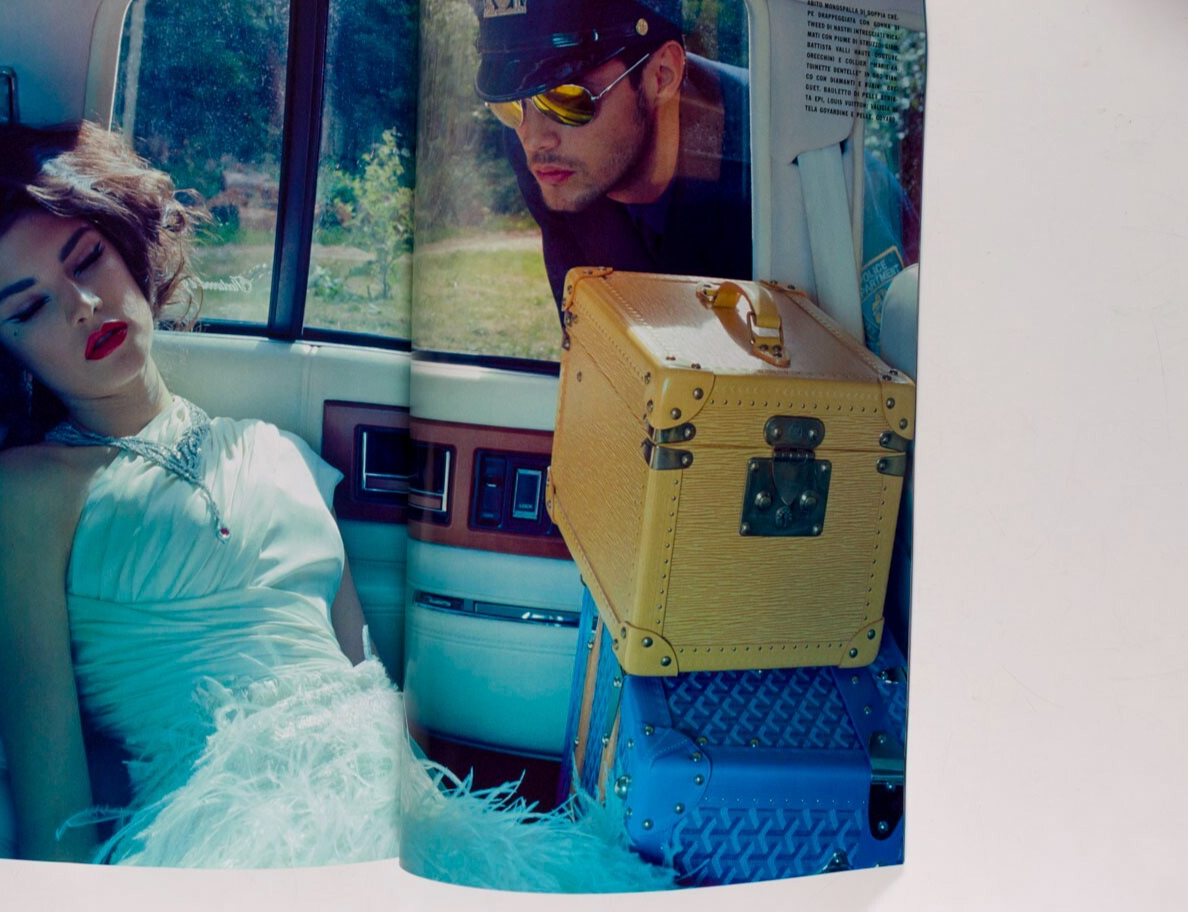 Frida Gustavsson DEBORAH TURBEVILLE Tim Walker VOGUE ITALIA Sept 2011 ROVERSI
