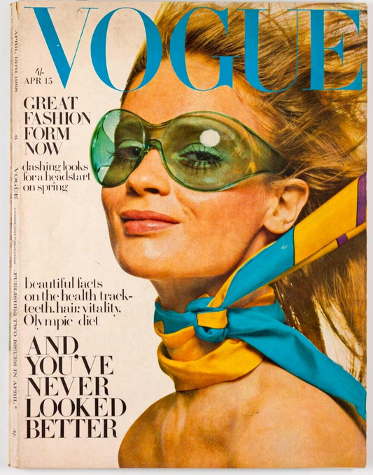 ANTONIO LOPEZ Richard Lindner TWIGGY Veruschka VOGUE MAGAZINE 1968 Celia Hammond