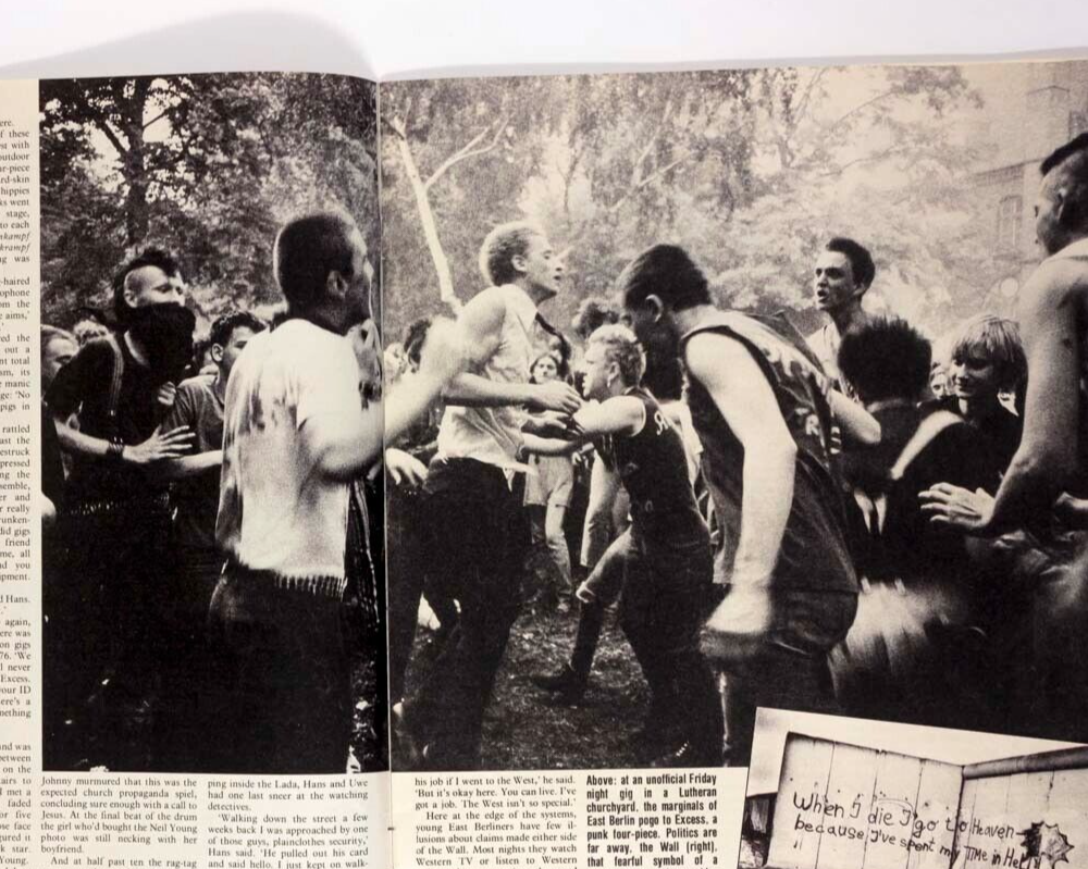 PUNK East German NEW ROMANTIC Observer magazine August 1983 Dick Francis THE WI