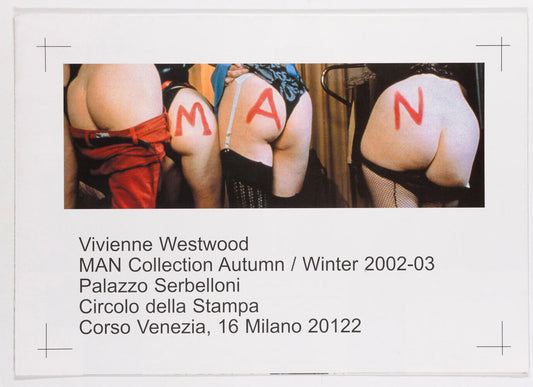 VIVIENNE WESTWOOD Man Collection Winter 2002 LOOKBOOK Chrissie Hynde STEVE JONES