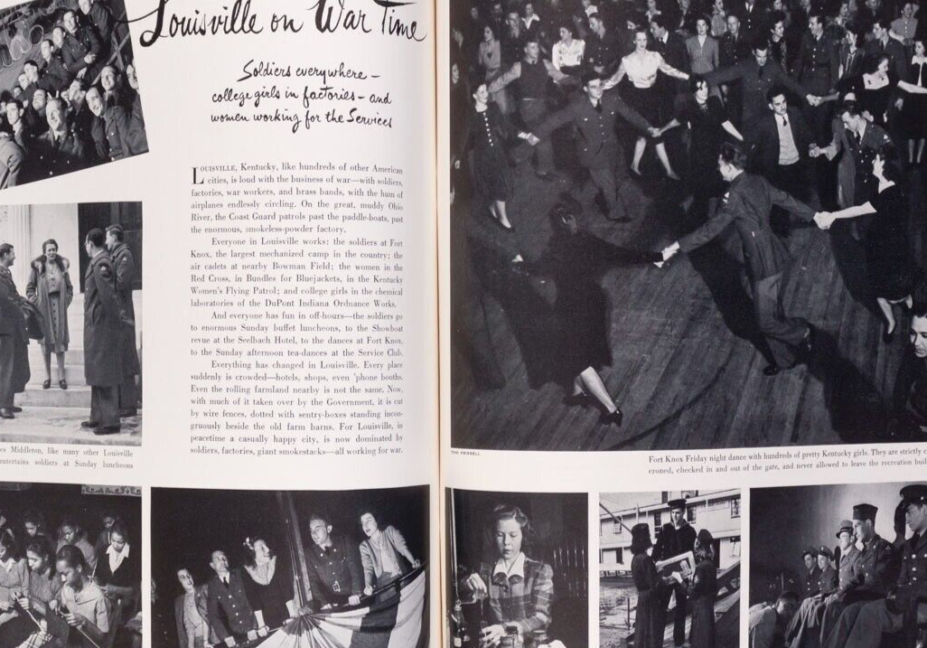 Meg Mundy RENE BOUET-WILLAUMEZ Jinx Falkenburg HORST Ludwig Bemelman BONDS Vogue