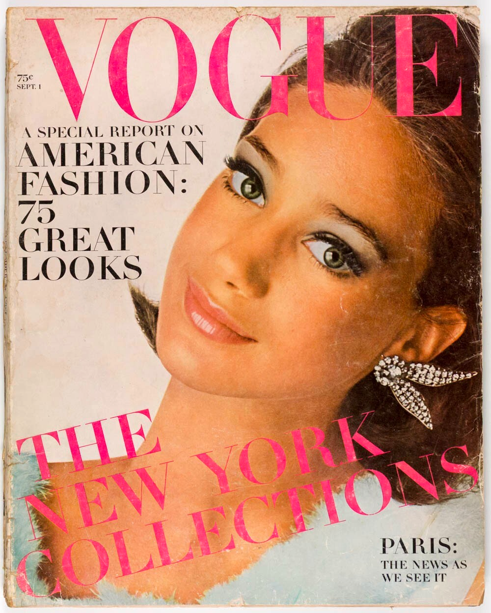 MARISA BERENSON Veruschka PENN Vogue September 1965 Fellini COLLECTIONS Barzini