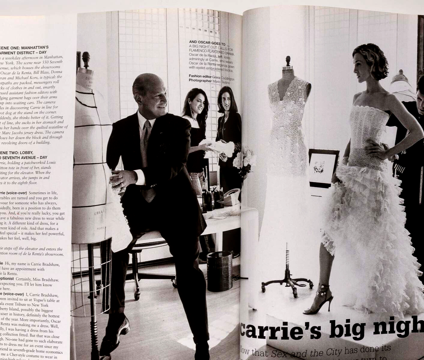 SARAH JESSICA PARKER Sophie Monk DELPHINE BAFORT Vogue Australia 2002 April FEB