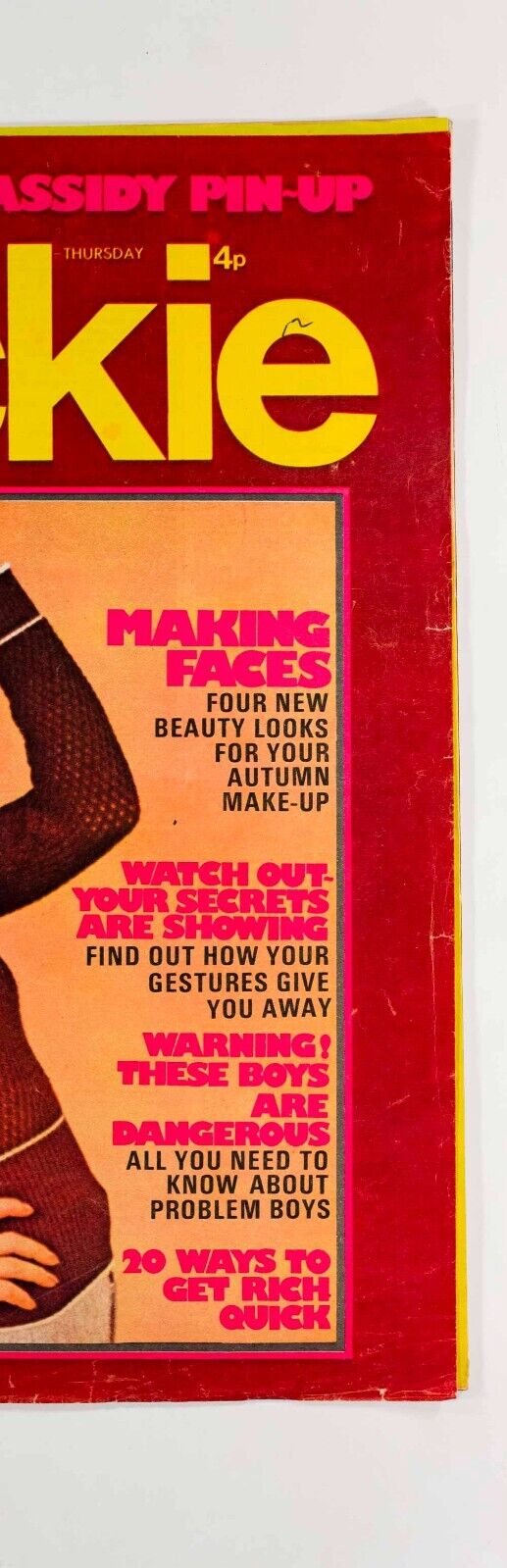 SLADE David Cassidy PETER GABRIEL The Osmonds ALVIN STARDUST Jackie magazine 70s