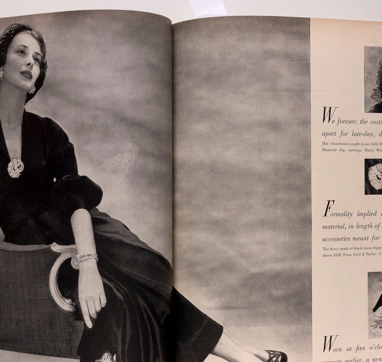 JEAN PATCHETT George Barbara Bush FELIKS TOPOLSKI Vogue US August 1948 Horst RBW