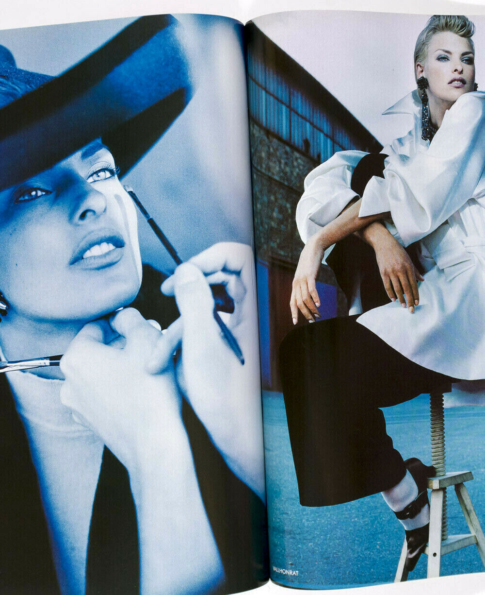 Linda Evangelista PETER LINDBERGH Helena Christensen JEAN MUIR Vogue 1991 Sep UK