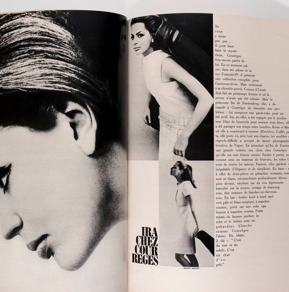 Guy Bourdin IRAN Donna Mitchell COLLECTIONS Catherine Deneuve GRECO Paris Vogue