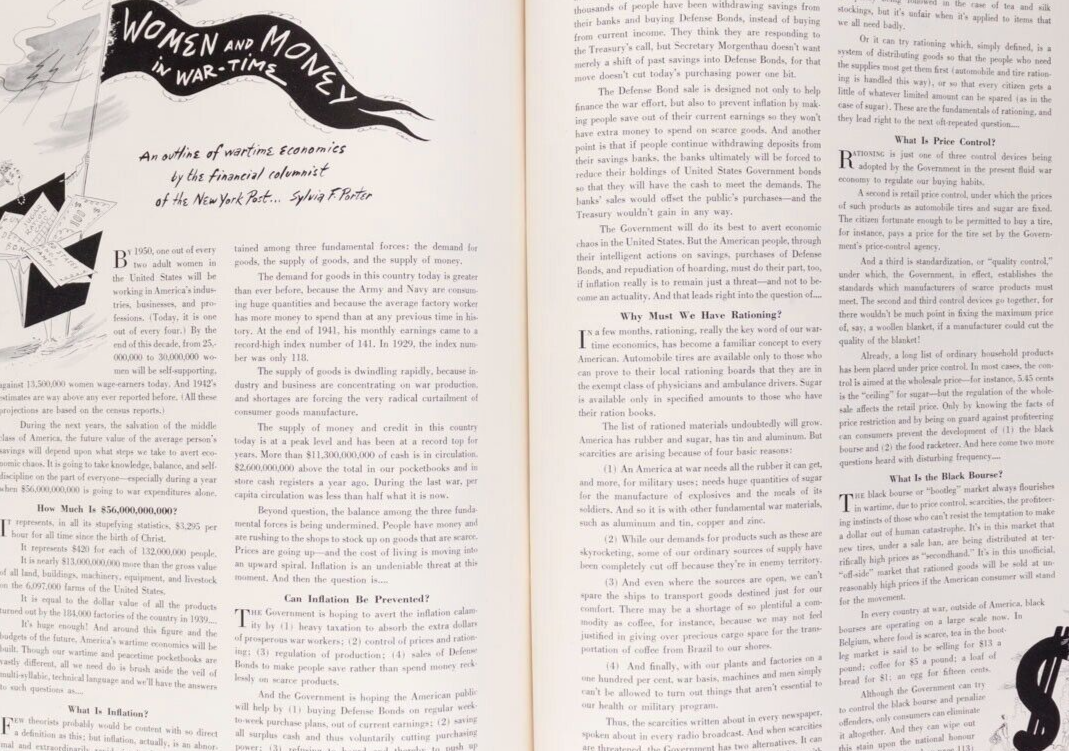 Meg Mundy RENE BOUET-WILLAUMEZ Jinx Falkenburg HORST Ludwig Bemelman BONDS Vogue