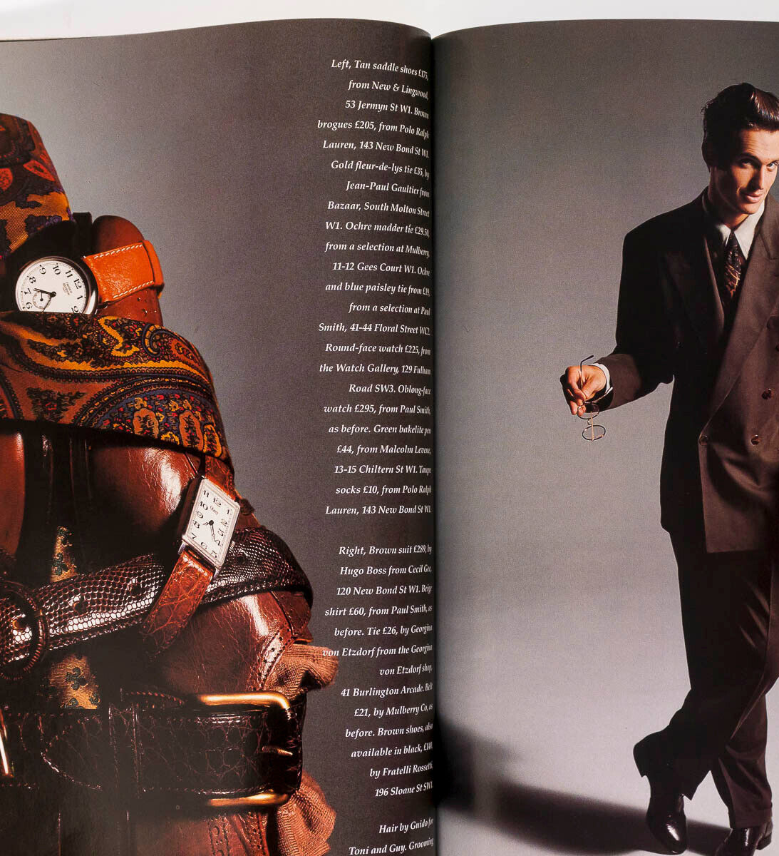 Michael Heseltine DANIEL DAY LEWIS Imran Khan GQ 1 1989 Paul Smith TERENCE STAMP