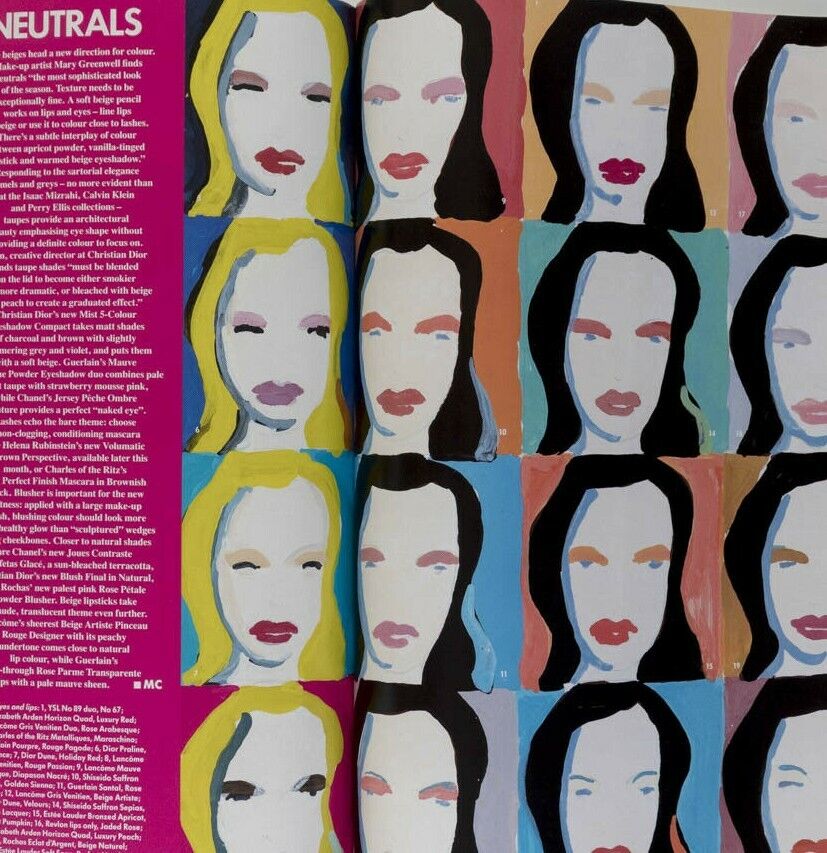 Claudia Schiffer HERB RITTS Tatjana Patitz STEVEN KLEIN Paulina Porizkova VOGUE