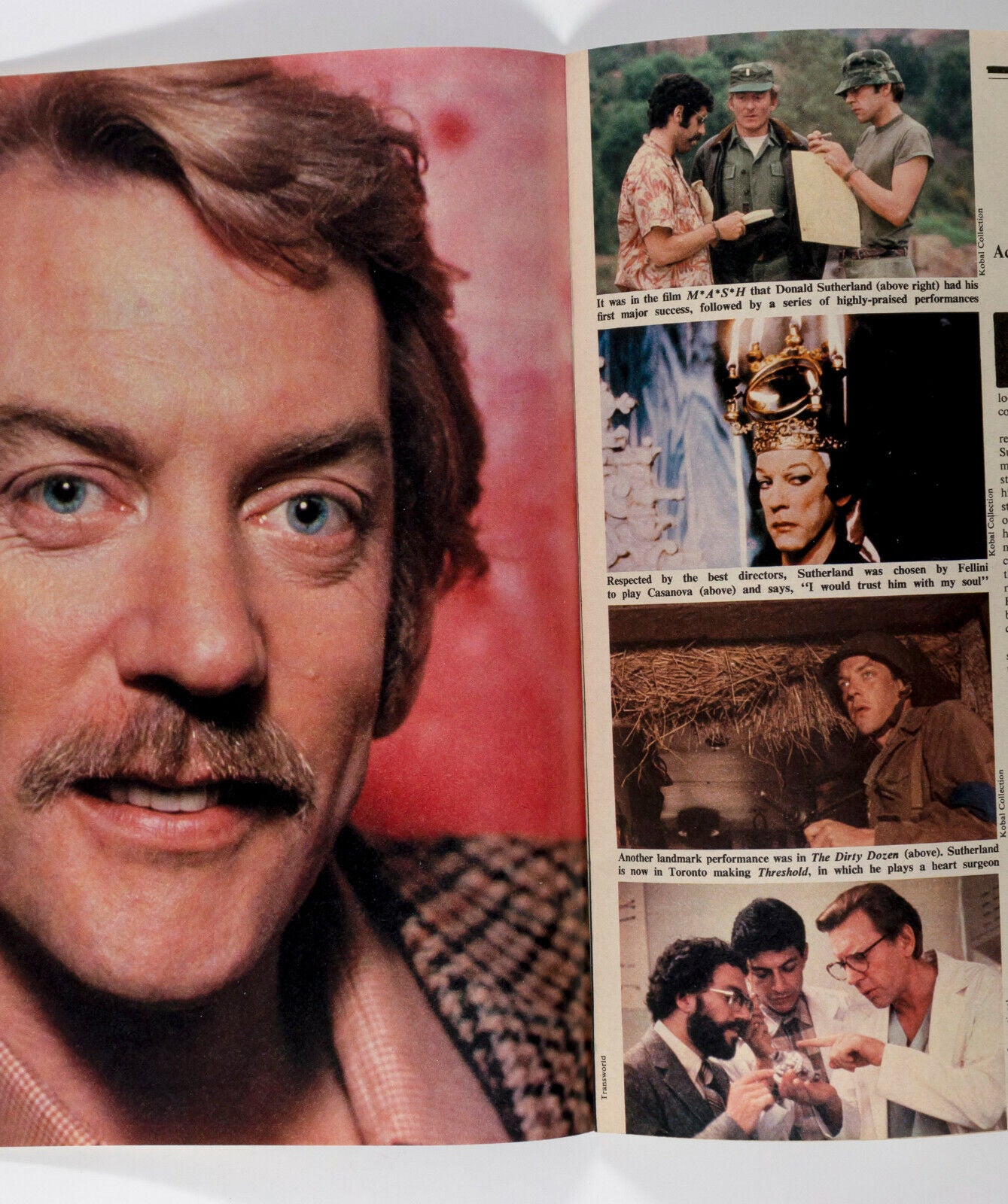 MARILYN MONROE Linda Kerridge DONALD SUTHERLAND Auberon Waugh TELEGRAPH magazine