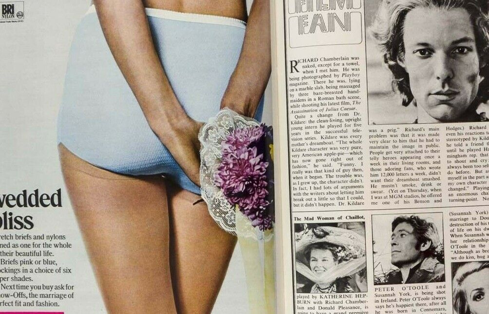 SARAH MOON Rudolf Nureyev OSSIE CLARK Maudie James BIBA Brighton HONEY magazine