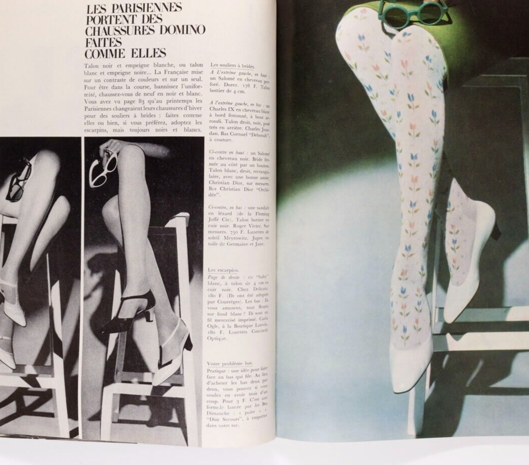 Tania Mallett USTINOV Fiona Campbell-Walter PARIS VOGUE 1964 Givenchy BALENCIAGA