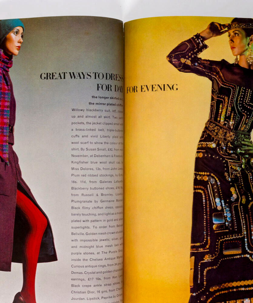 Maudie James PATTIE BOYD Ingrid Boulting TWIGGY Moyra Swan MARISA BERENSON Vogue