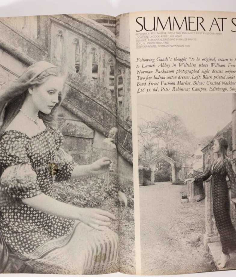 HELMUT BERGER Penelope Tree MORECOMBE & WISE Antonio Lopez INGRID BOULTING Vogue