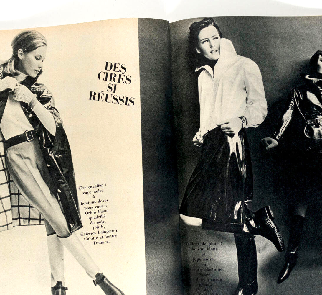 Jean Shrimpton IAN FLEMING James Bond ELLE magazine Sep 1953 Duffy SAGAN vtg 007