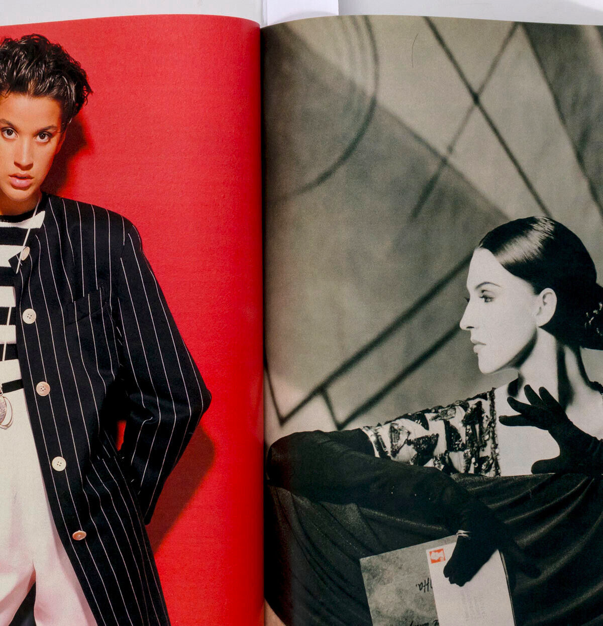 Claude Montana ROMEO GIGLI Georgina von Etzdorf CLAUDIA MASON Observer magazine