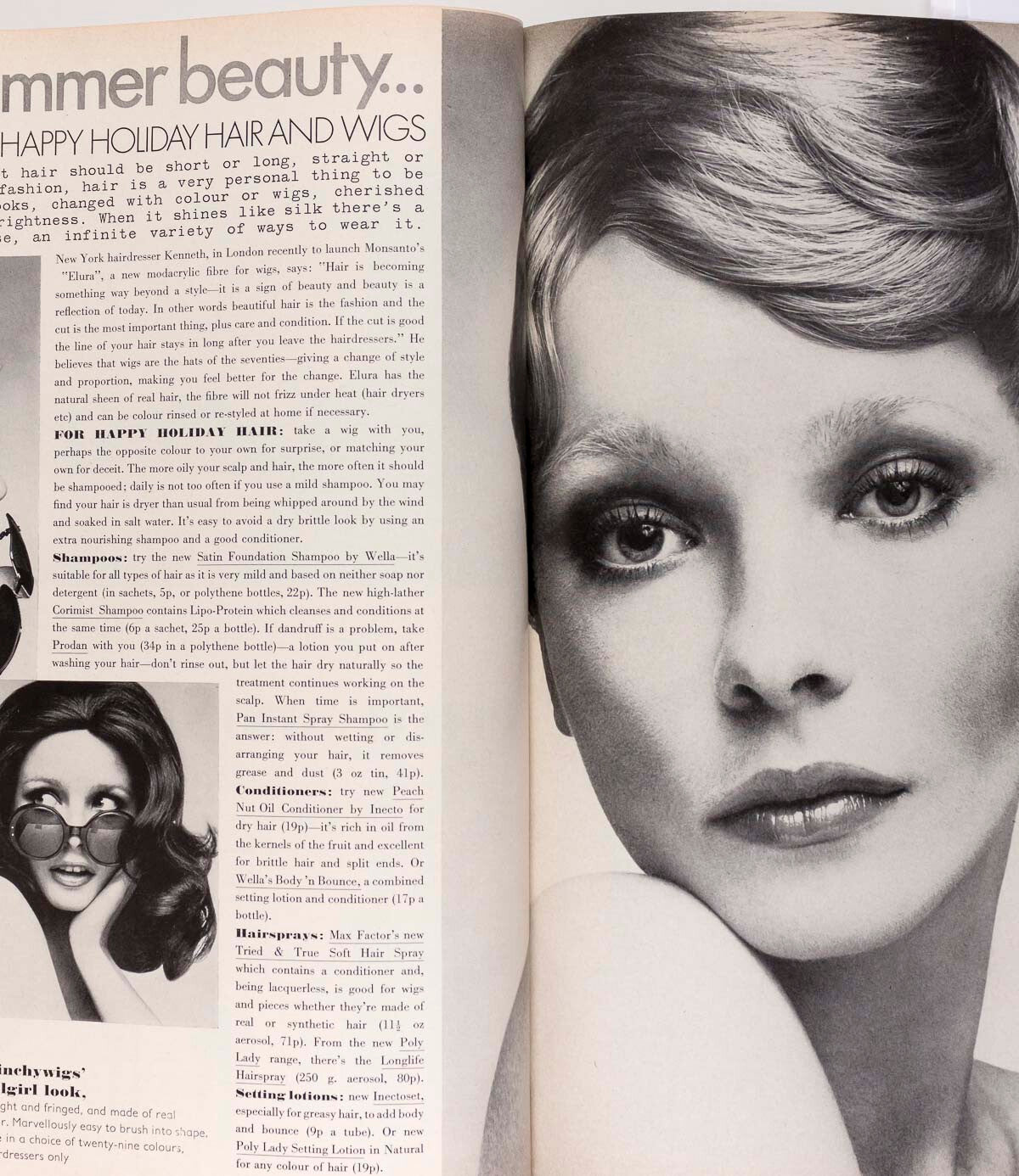 Mona Kristensen MIA FARROW Maudie James KANSAI YAMAMOTO Barry Lategan IRAN Vogue