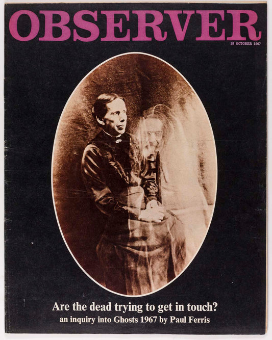 SPIRITUALISTS Ghost VERUSCHKA Observer magazine October 1967 Svetlana Alliluyeva