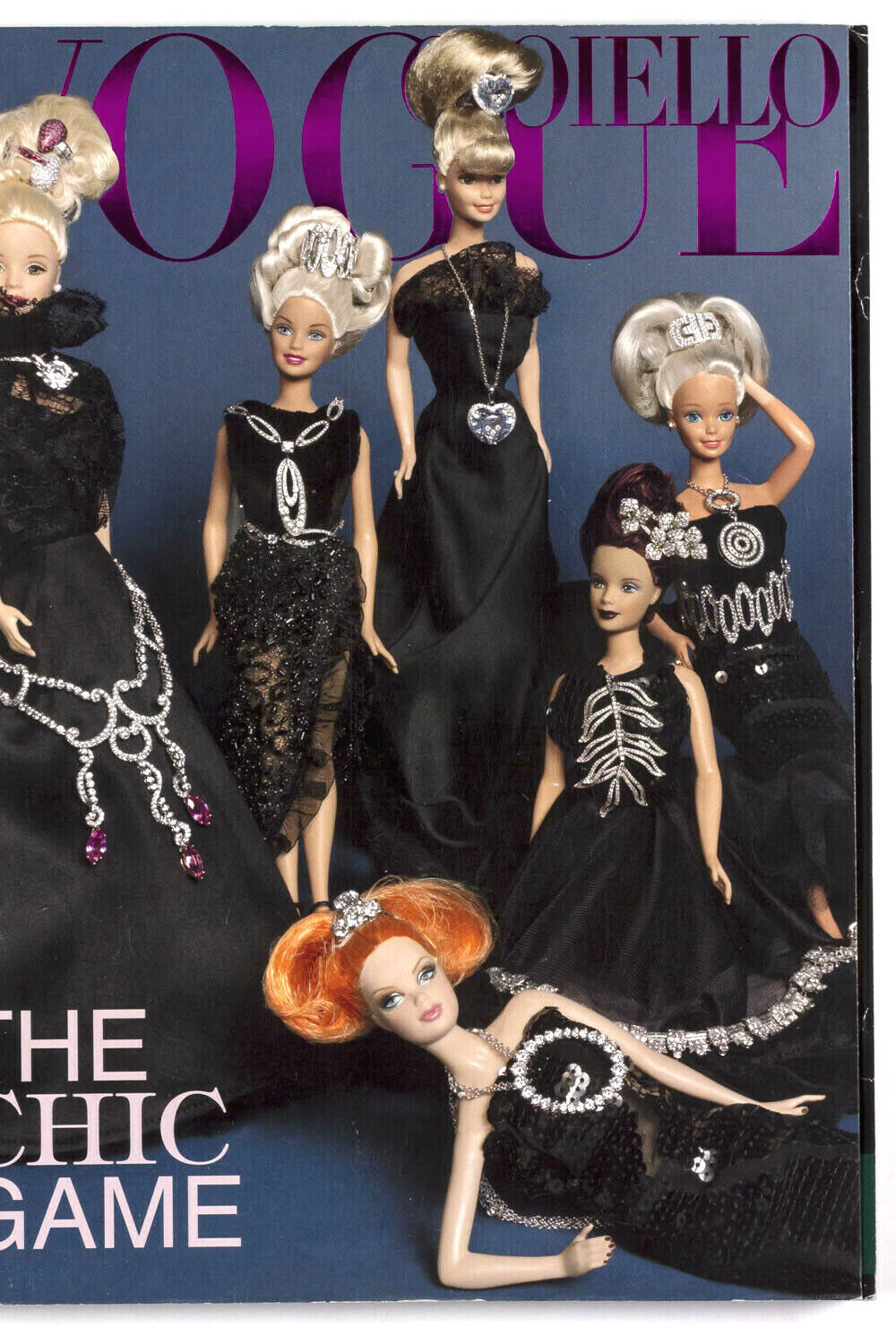 BARBIE Peter Lindbergh MILES ALDRIDGE Hilary Rhoda VOGUE GIOIELLO MAGAZINE Rare!