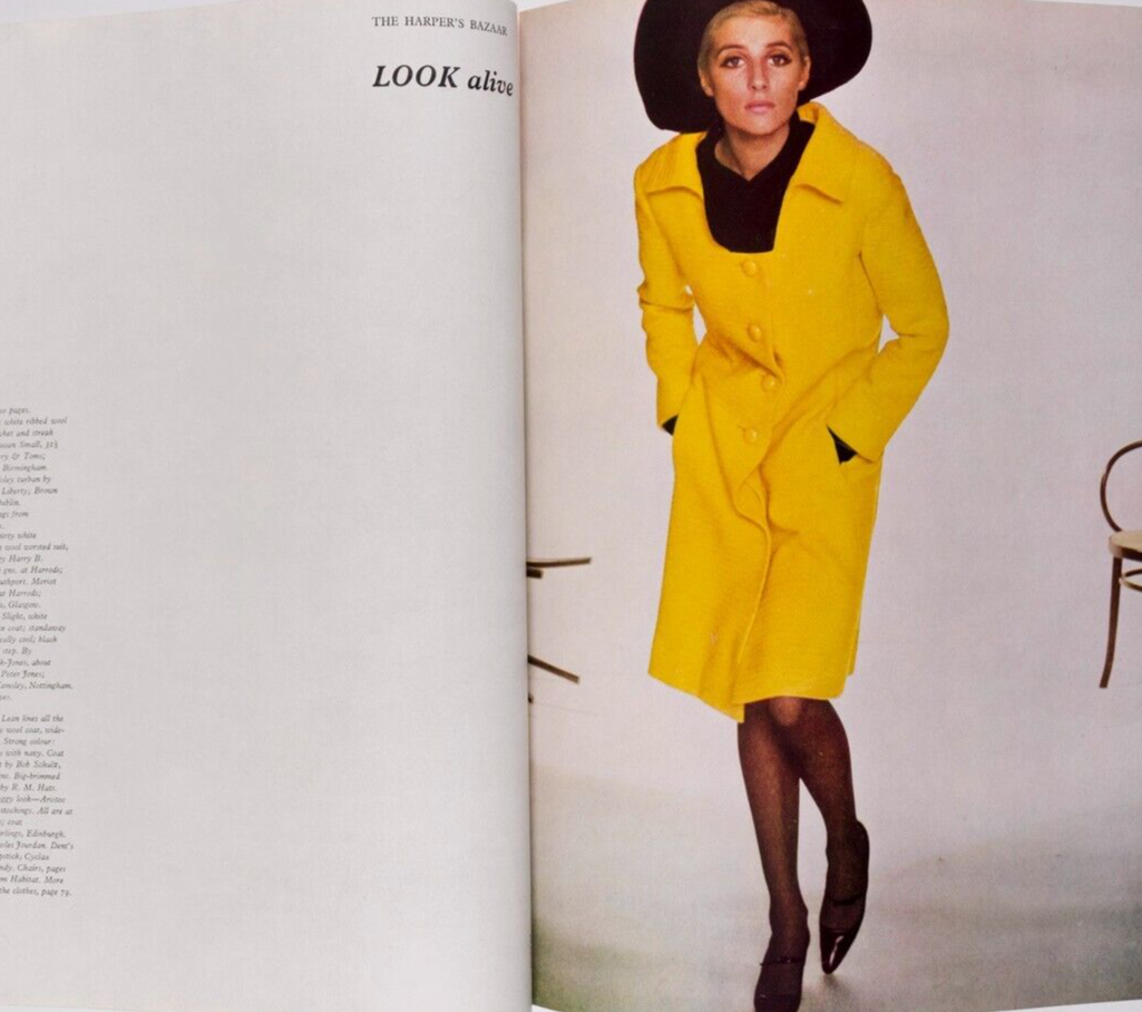 Celia Hammond JILL KENNINGTON Grace Coddington HARPERS Feb 1965 Melina Mercouri