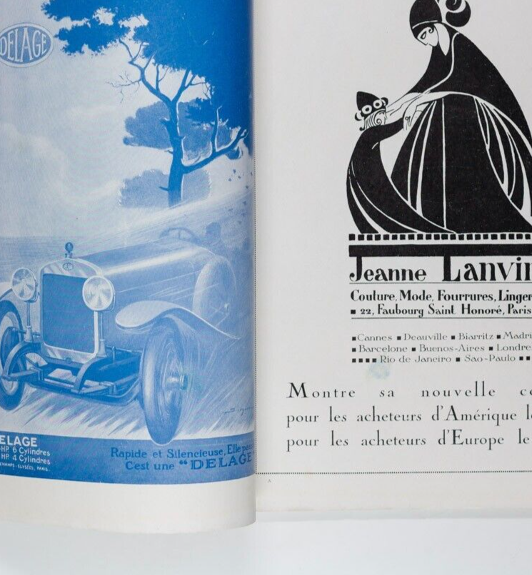 Georges Lepape MAN RAY Golf PARIS VOGUE April 1924 Lingerie AE MARTY Lanvin FIAT