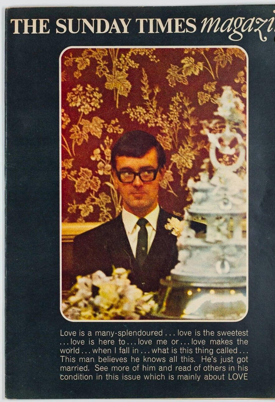 EVE ARNOLD cover & photo's ALAN ALDRIDGE Peter Laurie THE SUNDAY TIMES MAGAZINE