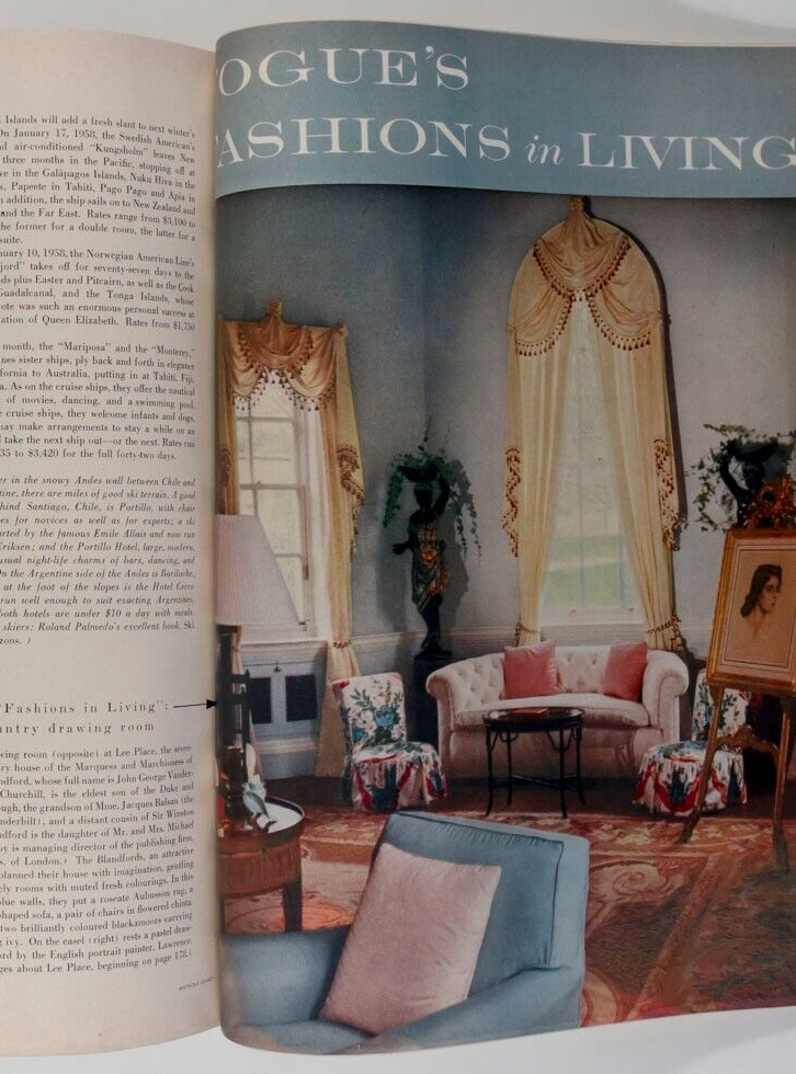 Joanna McCormick CECIL BEATON Anne St Marie ARLENE DAHL Poliakoff BOUCHE ~ Vogue
