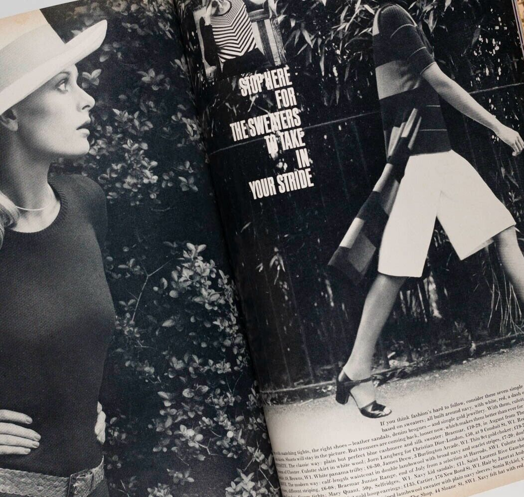 Marie Helvin KANSAI YAMAMOTO Bowie ALICE POLLOCK Auberon Waugh HARPER'S & QUEEN