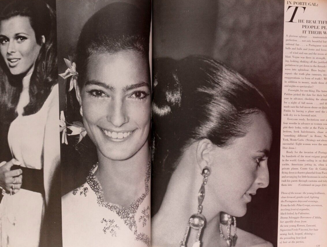 Francoise Rubartelli NAOMI SIMS Audrey Hepburn VOGUE magazine 1968 November PENN