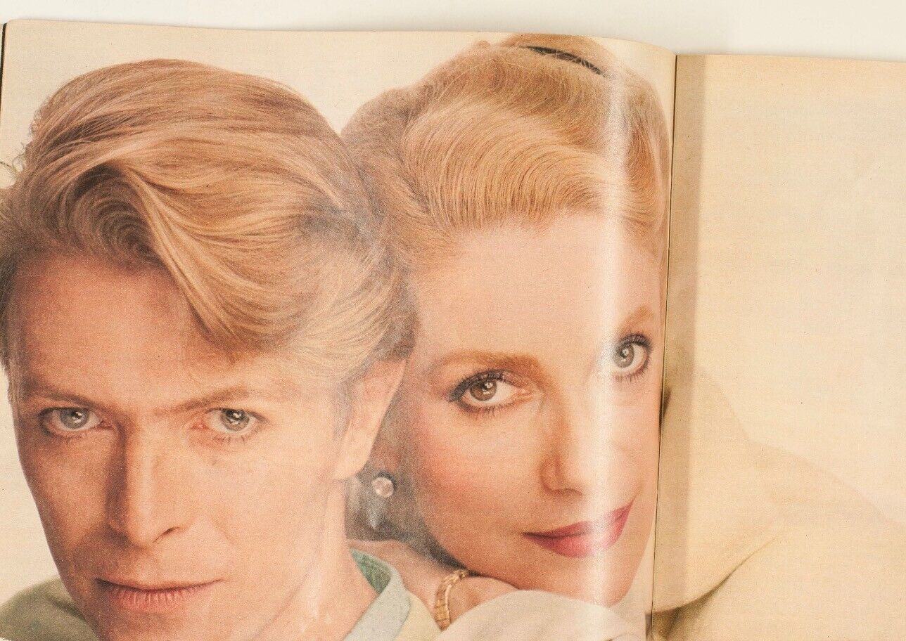 Catherine Deneuve BOWIE Nancy Reagan FALKLANDS Peter May SUNDAY TIMES MAGAZINE