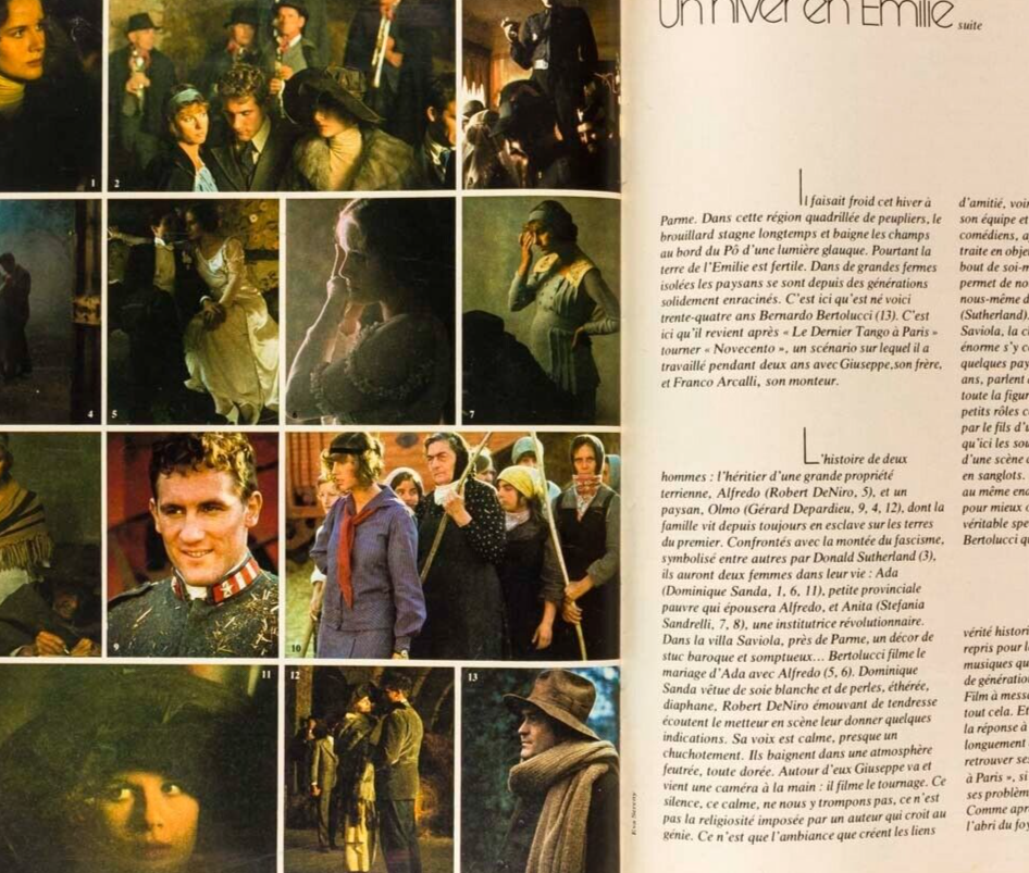 OLIVIERO TOSCANI Elle magazine FRANCE Sep 1975 Courreges DEPARDIEU Knapp PICASSO