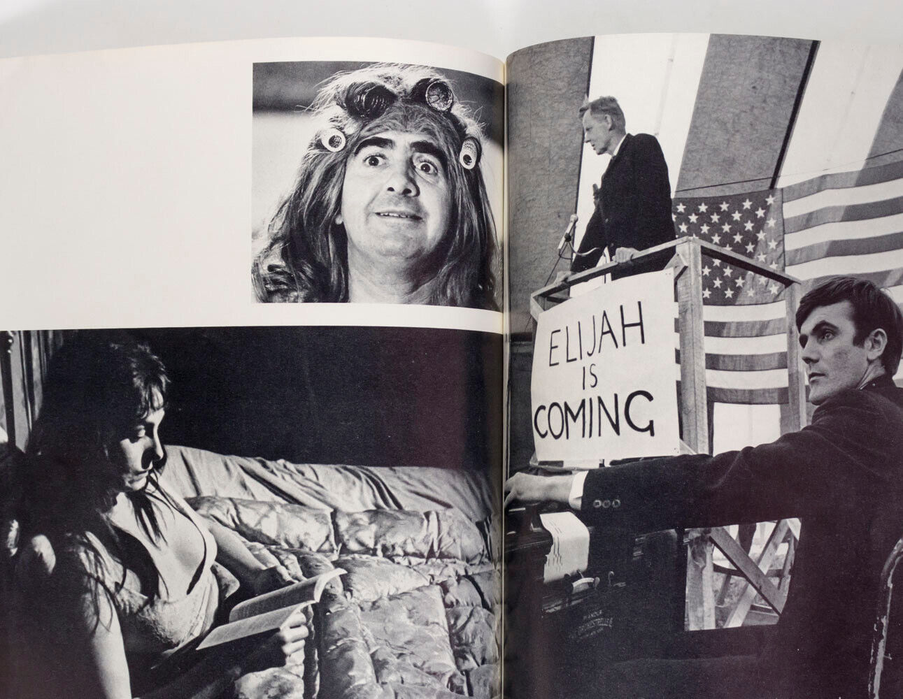 DONYALE LUNA Salvador Dali MICHAEL COOPER Tariq Ali JOSEPH STRICK Town magazine